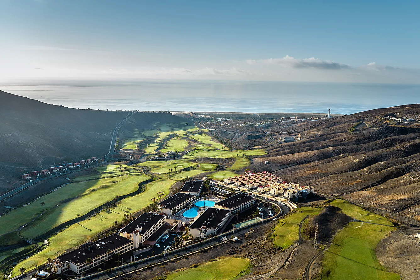 Club Jandía Princess 4* - luchtfoto van de vallei