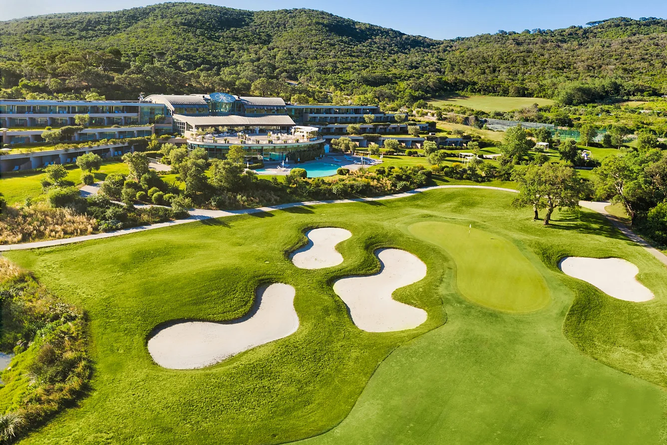 Argentario Golf & Wellness Resort 5* - luchtfoto van het resort